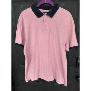 Barbour Pink and Navy Polo Shirt